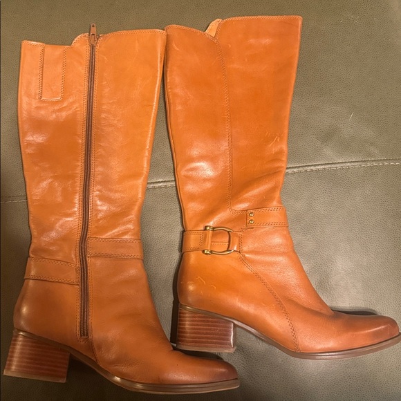 Naturalizer Women's Demetria High Shaft Knee Boot, Light Maple, Size 8 - Picture 4 of 8